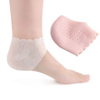 Silicone Heel Sleeves for Dry, Cracked Heels (1 Pair)