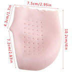 Silicone Heel Sleeves for Dry, Cracked Heels (1 Pair)