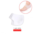 Silicone Heel Sleeves for Dry, Cracked Heels (1 Pair)