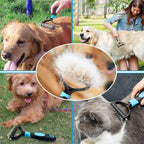 Double-Sided Dematting Brush for Dogs & Cats