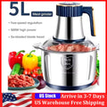 5L Electric Meat Grinder & Food Chopper — 304 Stainless Steel