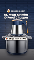 5L Electric Meat Grinder & Food Chopper — 304 Stainless Steel video